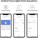 Aqara Smart Light Switch (No Neutral, Double Rocker), Requires AQARA HUB, Zigbee Light Switch, Remote Control and Smart Home Automation, Compatible with HomeKit, Google, Works with Alexa, SmartThings