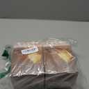 SALKING Essential Oil Diffuser (Set of 2), 100ml Small Aromatherapy Diffuser with Auto Shut-Off, Ultrasonic Diffusers for Essential Oils, Cool Mist Humidifier with Warm White Lights, for Office Home