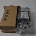 Over the Door Shower Caddy Hanging: Black Rustproof Shower Organizer over the Door - No Drilling Bathroom Rack for Inside