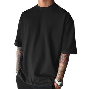 Men's Fashion Oversized Tshirts Workout Short Sleeve T-Shirt Dry Fit Lightweight Crewneck Tee Tops M