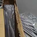 BAGAIL Plastic Hangers 50 Pack with Non-Slip Design,0.2 Inches Thick, 360Swivel Hook Space Saving Organizer for Bedroom Closet,Shirts,Pants(Grey- S Shaped) (Gray)