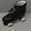 Jessie PU Leather Skates - Premium Adjustable Four-Wheel Roller Skates for Women, Men, Boys & Girls - Indoor & Outdoor. Size 41