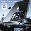 2 x ESR for iPhone 16 Case, Military-Grade Protection with Shock-Absorbing Corners, Scratch-Resistant and Anti-Yellowing Acrylic Back, Slim Protective Phone Case, Air-Armor Series, Clear