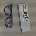 Gaoye Blue Light Glasses for Computer & Gaming - Anti UV Ray Lenses, Scratch-Resistant & Comfort Fit (Medium, *Transparent Dark Blue)