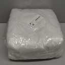 Snowy White Plush Christmas Tree Skirts, 60 inches Luxury Plush Long Haired Faux Fur Xmas Tree Base Cover Mat for Xmas New Year Home Party Decorations (60 inches, Pure White)