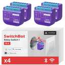 SwitchBot WiFi Switch Compatible with Alexa/Apple Home/Google Home/Matter (Hub Required), Power-Measuring Relay Switch Module with Integrated Bluetooth Repeater and Dry Contact, 2.4 GHz, 16 A