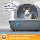 2 x Arm & Hammer Pets Cat Litter Box Deodorizing Pods 2 pods, Fresh Breeze Scent | 2 Cat Litter Box Deodorizer from Arm and Hammer | Combats Cat Odors | 2 Adhesive Devices