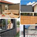 BORHOOD Bird Spikes, 20 Pack Pigeon Deterrent for Small Birds Raccoon Cats Defender for Outside to Keep Squirrel Away, Plastic Fence Spike for Railing and Roof-Black