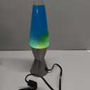Lava Lamp - 14.5" Deep Ocean - The Original Motion Light - Yellow/Green Wax and Blue Liquid - Item #2634