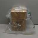 Toovip 90 Pack Plain Brown Kraft Paper Bags with Handles Bulk, Multiple 3 Assorted Sizes Gift Bags for Favors Grocery Retail Party Birthday Shopping Business Goody Craft Merchandise Take Out Sacks