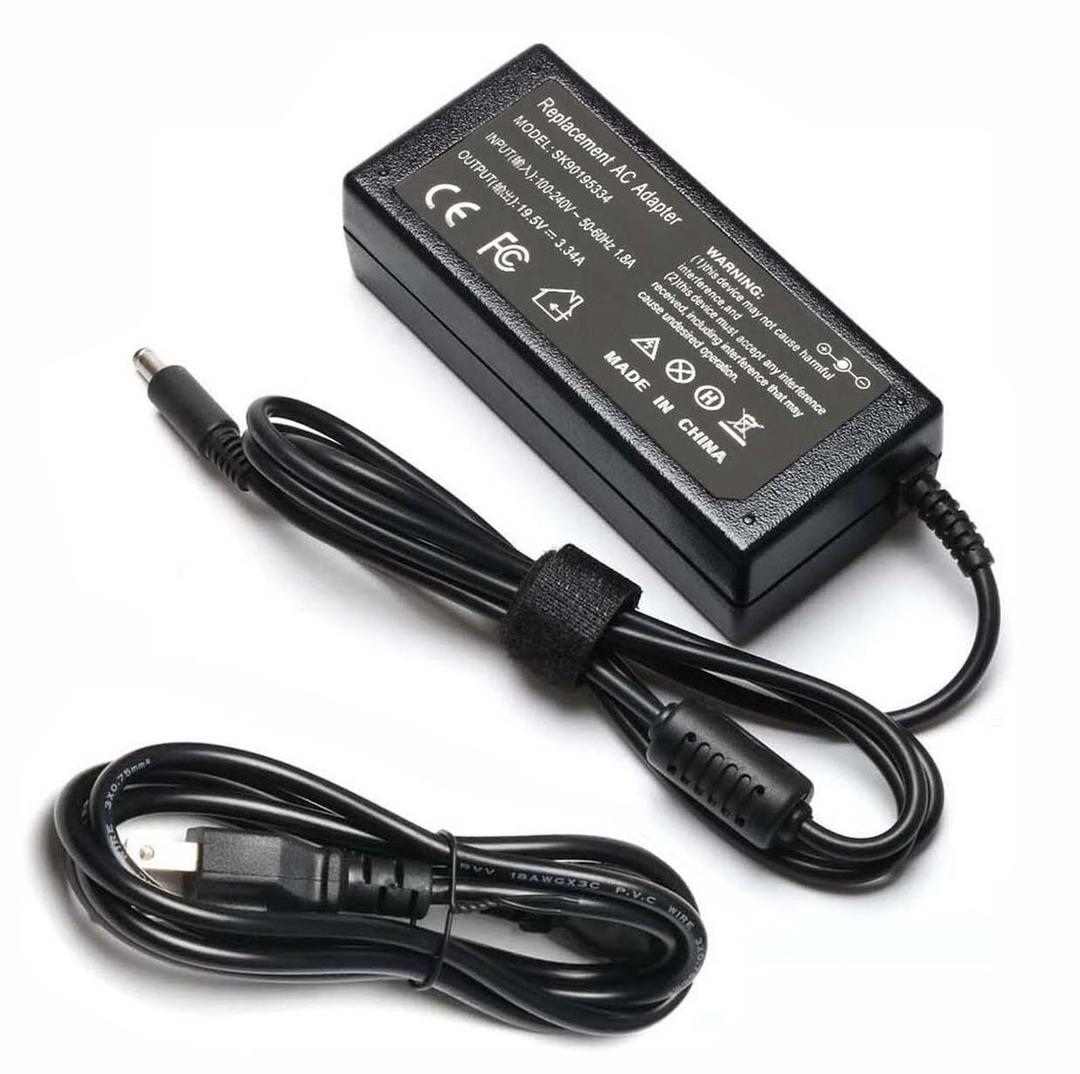 SK90195334 19.5V 3.34A 65W AC Power Adapter Charger for Dell Inspiron