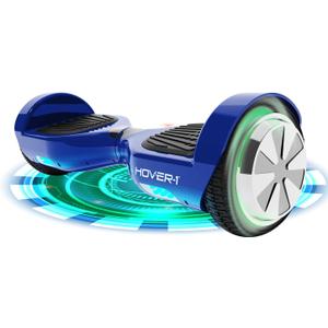 Hover-1 Ultra Electric Hoverboard - 9MPH Top Speed, 9 Mile Range, 400W Motor, Long Lasting Li-Ion Battery, Rider Modes: Beginner to Expert, 5HR Full Charge Self Balancing Scooter (Blue)