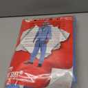 fun shack Tuxedo Costume for Men  Orange or Blue Suit Mens  Funny 90s Movie Character, Halloween Costumes for Men (Large)