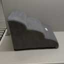 Aodisman 3Step Dog Ramp and Stairs for Sofa and Chair  NonSlip Sturdy Pet Steps for Small Dogs and Cats,15.7" H,Grey