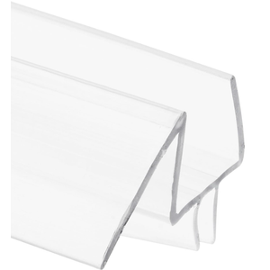 Prime-Line Bath&Shower M6259 Shower Door Bottom Seal For Glass Frameless Door Fits 1/2" Glass