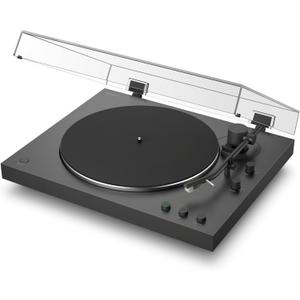 Sony PS-LX3BT Wireless Bluetooth Turntable (2026 Model) : Fully Automatic Belt Drive Vinyl Record Player with Built-in Phono EQ, Black