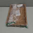 Yarlung 1 Pack Woven Baskets Serving Trays with Handles, Plastic Wicker Bread Baskets Rectangular Platters for Fruit, Vegetables, Breakfast, Snacks, Dining Coffee Table, Pack of 1