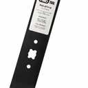QWD 942-0741A Mulching Lawn Mower Blade, 21 Inch Mower Blade Replacement for Troy-Bilt MTD Cub Cadet Craftsman, Replaces 742-0741A 742-0741 742-04100, Bow Tie Center Hole, 1 Pack
