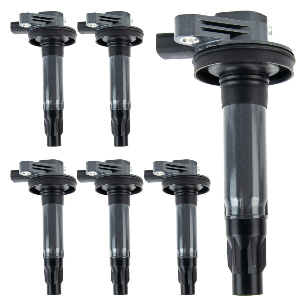 Ignition Coils Set 6 Packs UF553 Compatible with Ford & Lincoln 3.5L 3.7L 2008-2016 - for Taurus Expedition Explorer F 150 Transit MKS MKT MKX- Replace 7T4Z-12029-E DG520 UF595