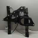 NPAUTO Front Driver Side Power Window Regulator with Panel Without Motor fit for 07-17 Ford Expedition Lincoln Navigator 2007 2008 2009 2010 2011 2012 2013 2014 2015 2016 2017, Left, 749-542