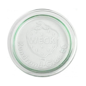 Weck 100mm (approx. 4") LARGE ORIGINAL Loose Fitting Replacement Glass Lid