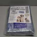 Fostanfly Washable Pee Pads for Dogs, 2 Pack 36"x48" Superior Reusable Puppy Pads, Waterproof Protects Against Urine Leakage, Non-Slip Grip Prevents Slipping and Bunching for Dog Training (Gray)