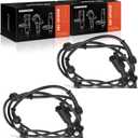 A-Premium ABS Wheel Speed Sensor Compatible with Nissan Models - 370Z 2010-2020 - Front Driver and Passenger Side, Replace# 47910-1NF0B, 47910-1NF0C