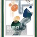 Suede 18x24 Frame - Single Frame, Christmas Elegant Green 18 x 24 Poster Frame with Mat for 16x20, 18x24 Picture Frames for Artwork, Puzzles, Photos and Movie Posters