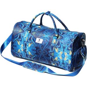 Original Floral Water Resistant Duffel Bag Gym bag Weekender Travel Bag for Gym Beach Travel Daily Bags