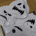 Halloween Skull Balloons Set, 18 Inch White Smiley Face Skull Kit for Kids Horror Before Day of the Dead Trick or Treat Christmas Party Decorations Supplies, 36 Pcs