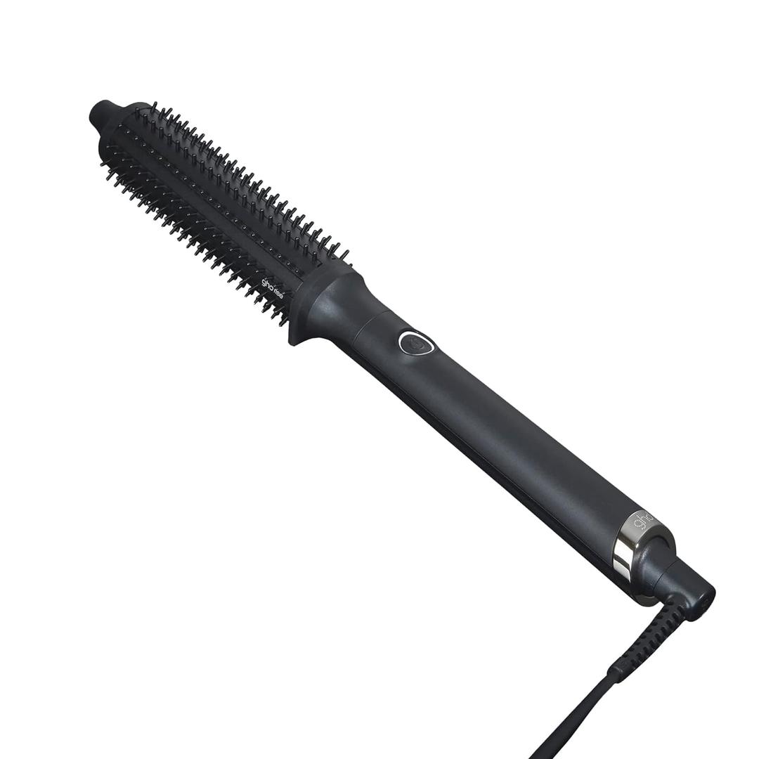 ghd Rise Volumizing Hot Hair Brush - Professional 1.25 Hot Brush for Dry Hair with Maximum Root Lift, 2x Volume, 365F Safe Styling Temperature Technology and Auto Sleep Mode - Black