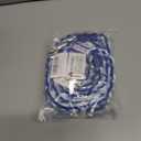 2 x Braided Dog Leash 5FT: Cotton Rope Dogs Leash for Puppy Small Medium Large Dogs - Soft Durable Training & Walking Dog Lead, Heavy Duty and Strong (Blue)