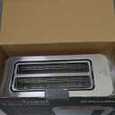Mueller UltraToast Full Stainless Steel Toaster 4 Slice, Long Extra-Wide Slots for Bagels and Waffles, 6 Browning Levels, LED Display, Cancel/Defrost/Reheat Functions & Removable Tray, Kitchen Gadgets