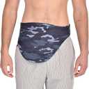 Ostomy Belt | Leak & Odor Protection | Abdomen Ostomy Bag Covers for Men and Women | Sports and Daily Life | Size M, Camouflage