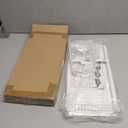 Metal Stackable Expandable Storage Shelf - Multi-Functional Home Storage Shelf, Suitable for Kitchen, CabinetBathroom, Office, Garage, etc.3PACKS/White/Medium