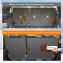 powoq 5 Seats Cargo Mat Compatible with 2025 2026 Toyota 4Runner Trunk Mat (No Hybrid EV & i-Force MAX) Cargo Liner TPE Back Seat Protector Trunk Liner Replacement for 2025 2026 4Runner Accessories