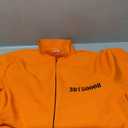 fun shack Men's Prisoner Costume, Orange Jail Inmate Jumpsuit, Adult Prison Outfit for Halloween or Costume Parties, L