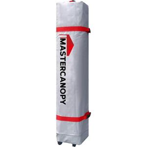 MASTERCANOPY Wheeled Replacement Carry Bag for 10x10 Pop-Up Canopy Tents  Durable Storage Bag with Roller Wheels & Reinforced Handles (Gray)