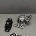 Engine Motor and Transmission Bracket kit Fit for 2012-2018 Fiat 500 , Auto Engine Trans Mount Set #68073217AC 68073029AC 68073483AD