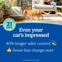 Fresh Step Advanced Ever Fresh Multi Cat Clumping Cat Litter with Febreze Freshness, Low Dust, Odor Control with Ammonia Block Tech, Compatible in Automatic Litter Boxes, 32 lb. (2 x 16 lb.)