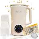 8 in 1 Nut Milk Maker, 34oz Automatic Soybean Machine for Almonds, Soy, Non Dairy Beverages, Plant Based Milk, Homemade Almond Oat, With Delay Start/Keep Warm/Self-Cleaning/Boil Water