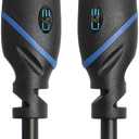 C&E High Speed HDMI Cable with Ethernet Black, (3 Feet/0.9 Meters), Supports 4K, 3D and Audio Return
