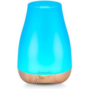 Aromatherapy Essential Oil Diffuser for Room: Air Humidifier Aroma Scent Cool Mist Diffusers Colorful Light Cute Mini Small Waterless Auto Off Ultrasonic for Home Bedroom