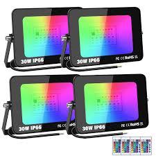 LED FLOOD LIGHT (4 Pack)