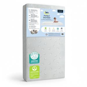 Serta Perfect Slumber Dual Sided Crib and Toddler Mattress - Waterproof - Hypoallergenic - Premium Sustainably Sourced Fiber Core -GREENGUARD Gold Certified (Non-Toxic)- Made in USA