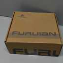 Furuian Women's Rain Boots with Plush Lining Chelsea Boots Women Snow Boots for Women Lightweight Rubber Boots Winter Ankle Rain Boots Non-slip Waterproof Outdoor Work Shoes, Fishing, Gardening Size 7