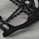 Yaktrax Walk Traction Cleats - 360-Degree Grip on Snow, Ice, & Multi-terrain Surfaces - Elastic Outer Band w/ Easy-On/Off Heel Tab & 1.2mm Zinc-coated Steel Coils - Abrasion & Rust Resistant - Unisex, XS
