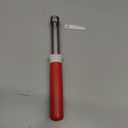 Red Apple Corer and Peeler, Multi Functional Apple Corer for Bell Peppers Pears,Stainless Steel 2-In-1 Household Kitchenware, Plastic-Handle,Fruit and Vegetable Peeling Tool,Christmas Halloween Gifts