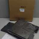 3 Pcs 3 Tiers Retail Table Display Stand Wooden Corner Display Rack Portable Shelf Rack for Retail Table Top, Counter Top, Craft Shows, Farmers Market, Trade Shows Small Products Display (Black)