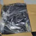 HolidayIdeas Fitted Black Tablecloths - 72 x 30 Inch - 2 Pack Rectangle Table Clothes for 6 Foot Tables, Polyester Fabric Table Cover for Trade Show, Craft Show, Parties, Birthday, Wedding